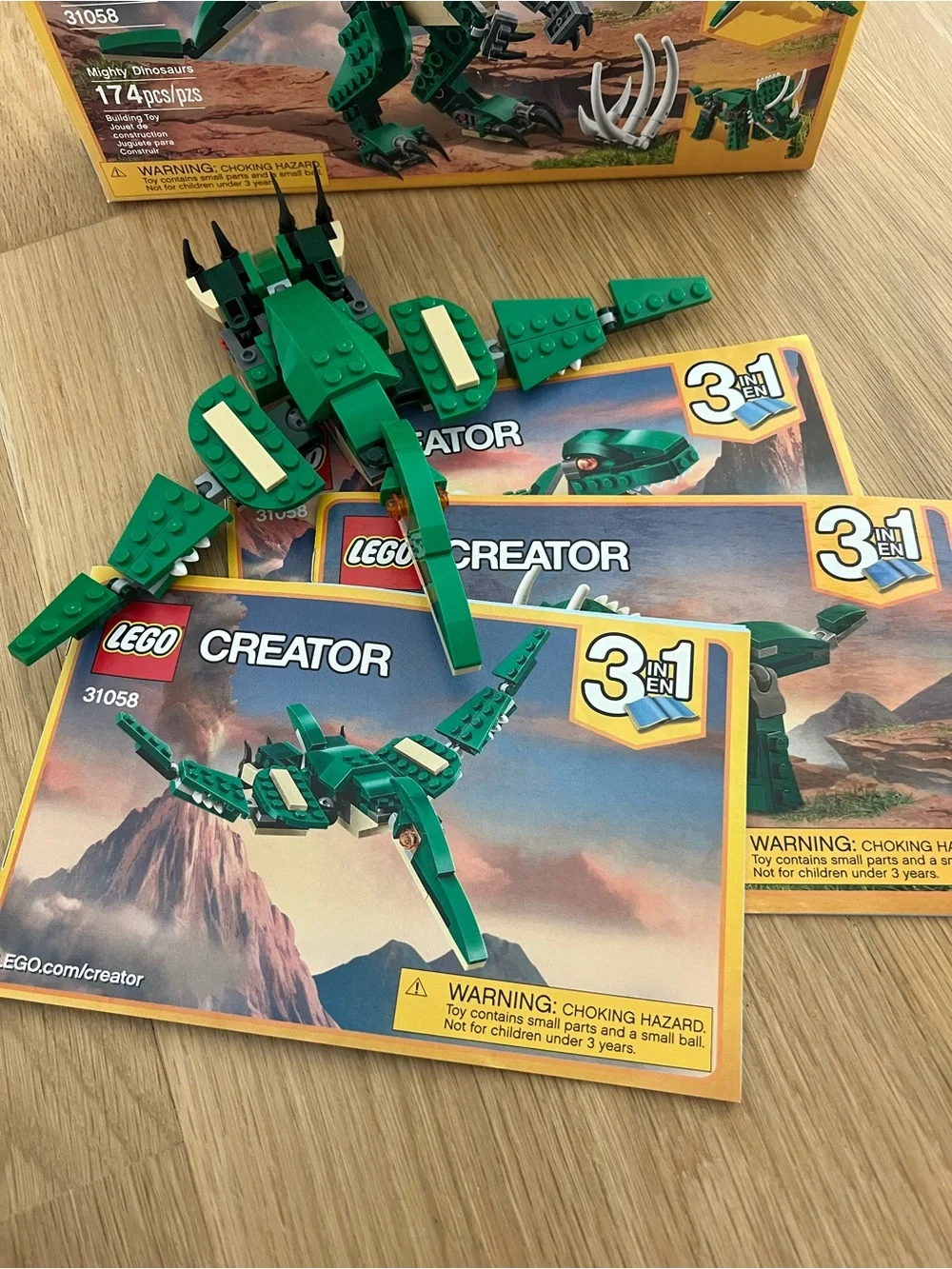 Lego Creator Green 3-in-1 31058